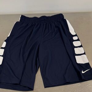 Nike Men's Dark Blue Athletic Shorts